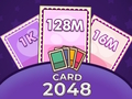 Spel Voeg kaart 2048 samen  online