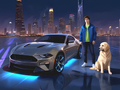 Spel Mustang City-chauffeur  online
