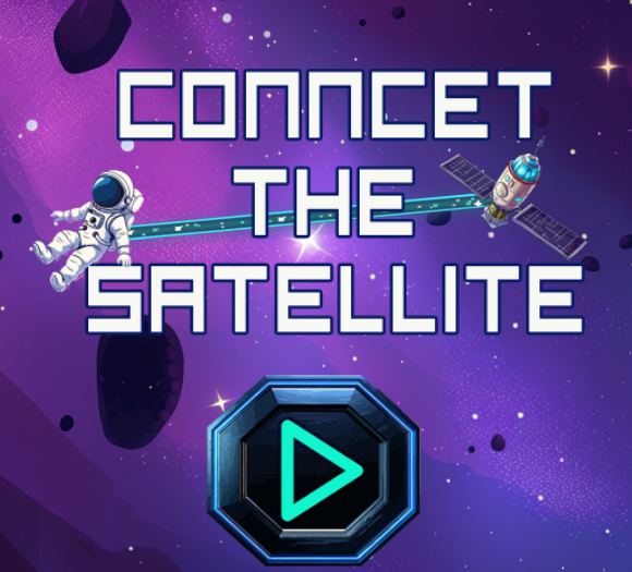 Spel Verbind de satelliet  online
