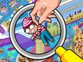 Spel Zoek en vind - spel met verborgen voorwerpen  online