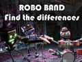 Spel Robotband - Zoek de verschillen  online
