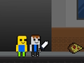Spel Obby Papa Pizza's ontsnappen  online