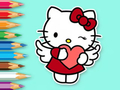 Spel Kleurboek: Liefde Kitty  online