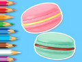 Spel Kleurboek: Macaron  online