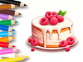 Spel Kleurboek: Bessentaart  online