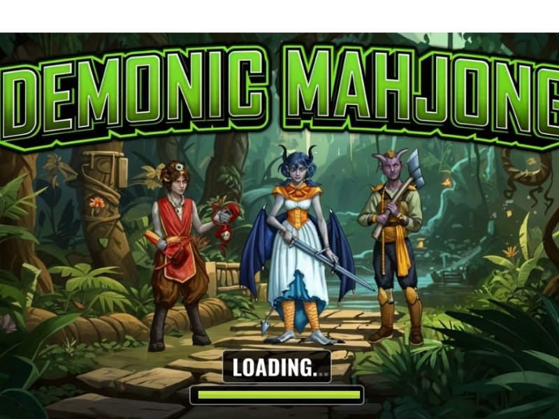 Spel Demonische Mahjong  online