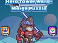 Spel Hero Tower Wars samenvoegpuzzel  online
