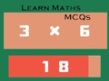Spel Leer wiskunde MCQ's  online