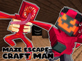 Spel Doolhofontsnapping: Craft Man  online