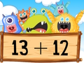 Spel Monster wiskunde  online