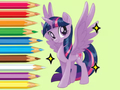 Spel Kleurboek: Twilight Sparkle  online