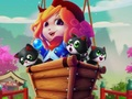 Spel Red de kattenbubbelschieter  online