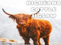 Spel Hooglandvee puzzel  online