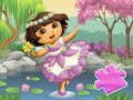 Spel Legpuzzel: Dora Lake-dans  online