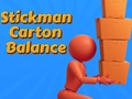 Spel StickMan Cartoon-evenwicht  online