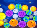 Spel Voeg gelukkige planeten samen  online