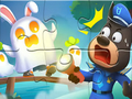 Spel Legpuzzel: Baby Panda spookstad  online