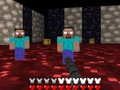 Spel Herobrine's Catacomben 3D  online