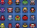 Spel Afbeeldingen op nummer - Superhelden  online