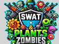 Spel SWAT & planten versus zombies  online