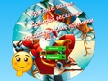 Spel Ronde puzzel Verzamel grappige kerstfoto's  online