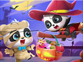 Spel Legpuzzel: Babypanda Halloween  online