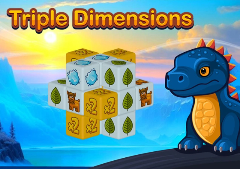 Spel Drievoudige dimensies ijstijd  online
