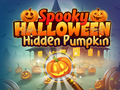 Spel Griezelige Halloween verborgen pompoen  online