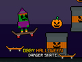 Spel Obby Halloween gevaarschaats  online