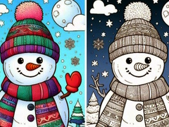 Spel Kleurboek Winter  online