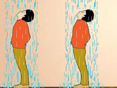 Spel Vind regenjasmeisje  online
