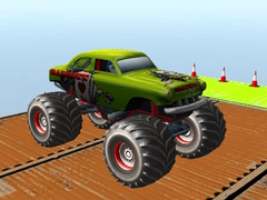 Spel Monstertruck met megaramp  online