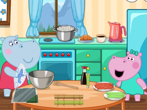 Spel Hippo Japans kookfeest  online