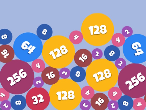 Spel 2048 Wedstrijdballen  online