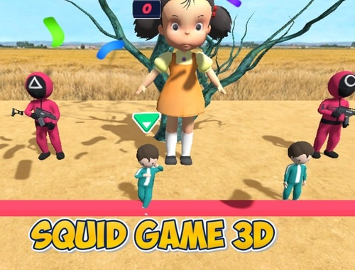 Spel Inktvisspel 3D  online