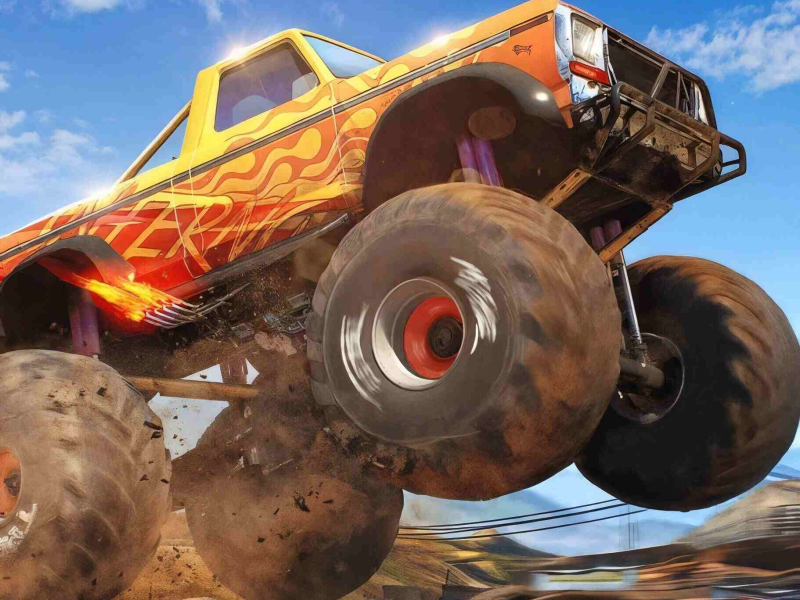 Spel Gekke vrachtwagen  online