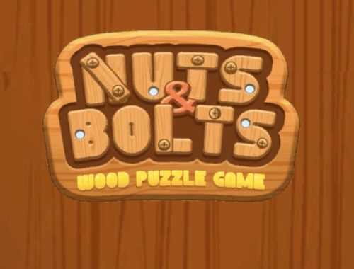 Spel Moeren & Bouten Houten Puzzelspel  online