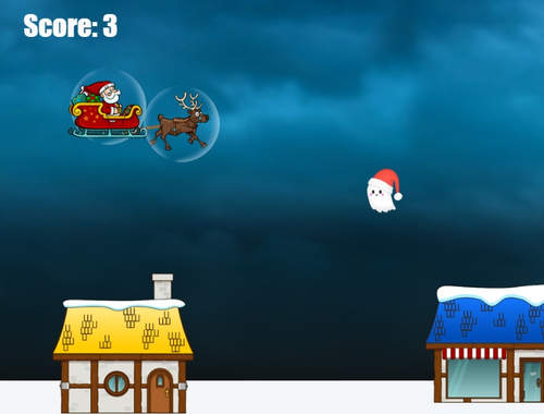 Spel Kerstman vluchtspel  online