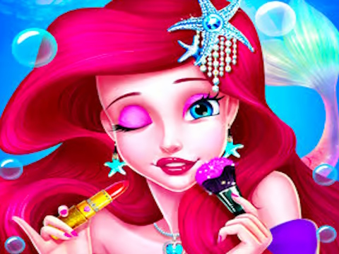 Spel Make-up zeemeermin prinses schoonheid  online