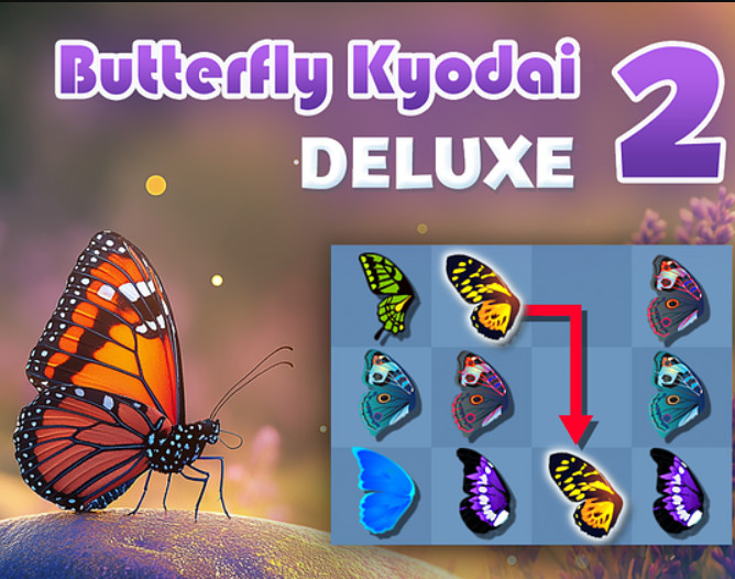 Spel Vlinder Kyodai Deluxe 2  online
