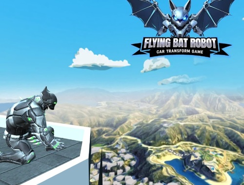 Spel Vliegende Bat-robot  online