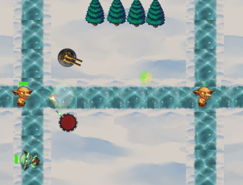 Spel Kerst verdediging  online