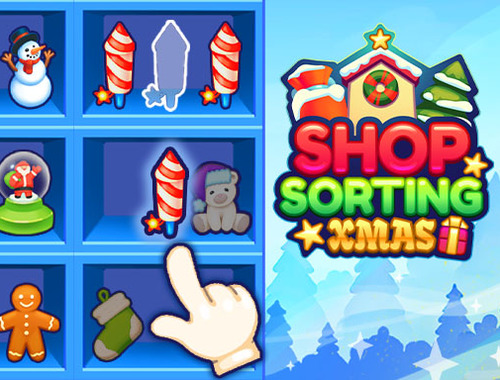 Spel Winkel sorteren Kerstmis  online