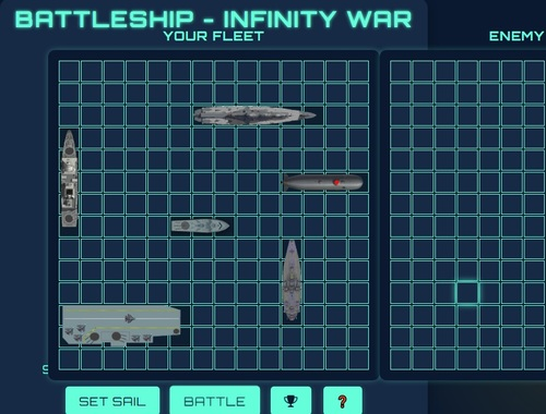Spel Slagschip Infinity War  online