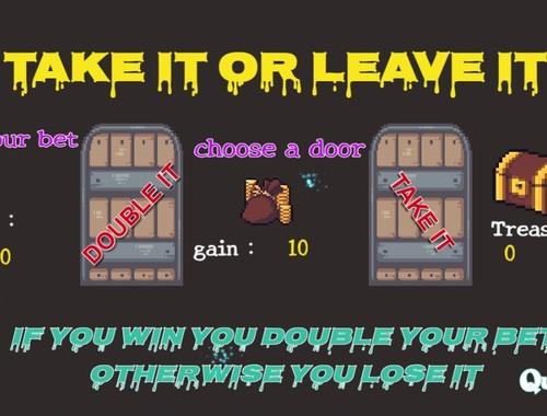 Spel Neem het of laat het  online