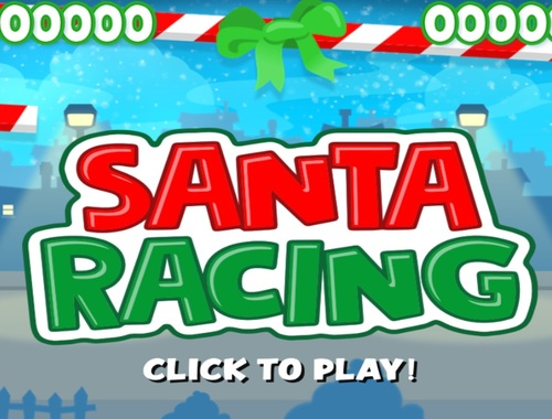 Spel Kerstman racen  online
