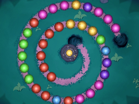 Spel Spiraalvormige botsing  online