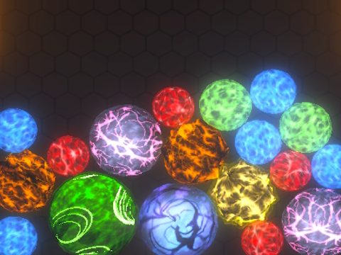Spel 3D-ballen: samenvoegen  online