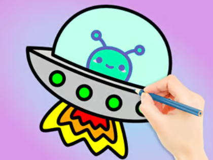Spel Kleurboek: Galaxy Wander  online