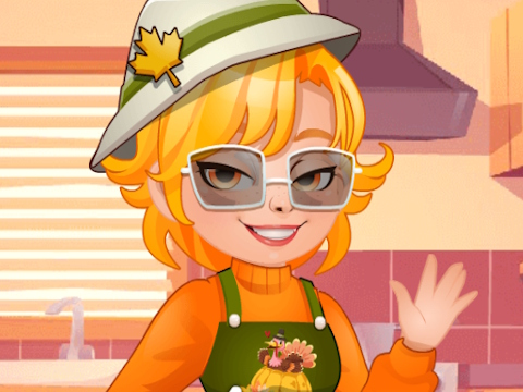 Spel Roxie's Kitchen Thanksgiving-cupcake  online